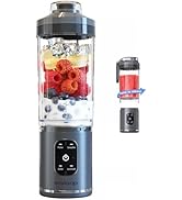 Personal Blender, Portable Blender for Smoothies and Shakes, Ice crush, Juice, Pulse, 4 Programs,...