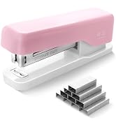 M&G Stapler Desktop Stapler, Basic Office Stapler with 1000 Staples, 20 Sheet Capacity, Portable ...