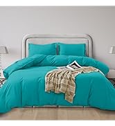 Elegant Comfort Luxury 3-Piece Duvet Cover Set - 1500 Premium Hotel Quality Microfiber Hotel Coll...