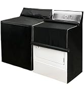 MRPAPA 2Pack Washer and Dryer Covers, Washing Machine Covers Waterproof Dustproof Laundry Dryer P...