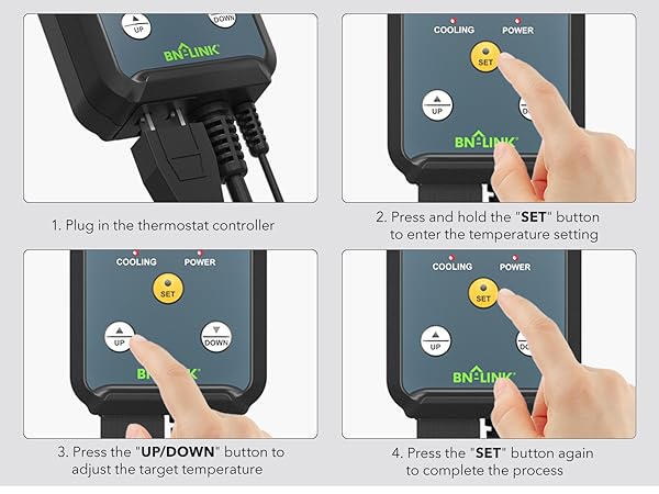 attic fan thermostat control