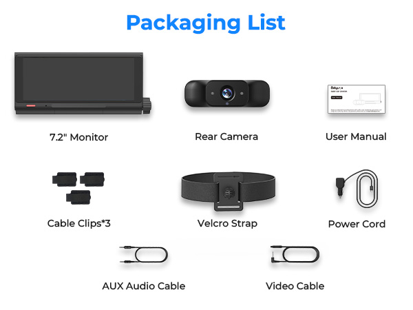 BABY CAR MONITOR CAMERA