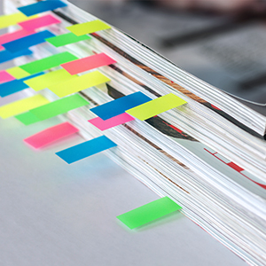 Page Markers Sticky Index Tabs