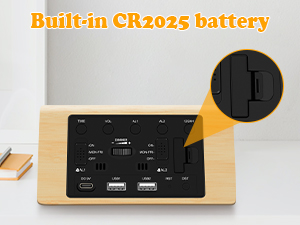 digital alarm clock