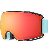 Retrospec Zenith Ski & Snowboard Snow Goggles for Men and Women with Toric Lens - OTG (Over the G...
