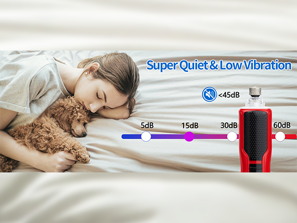 7-Speed 360° LED Strong Light Dog Nail Trimmer