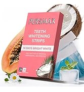 PERSMAX Teeth Whitening Strips for Sensitive Teeth Enamel Safe Smile Whitening Kit, 28 Strips 14 ...
