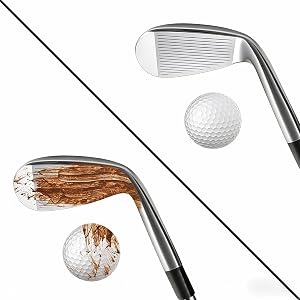 Save time—clean clubs on the course instantly.