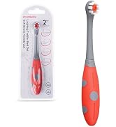 Mombella Ladybug Toddler Toothbrush for 2 Years+, Soft Red Dot Bristle Kids Toothbrush Age 2-4, E...