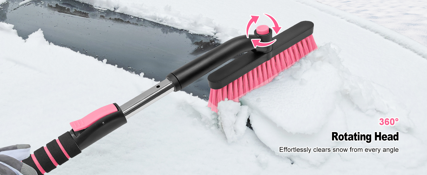 snow brush ice scraper