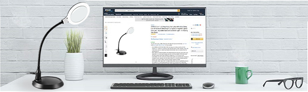 5X LED Magnifying Lamp