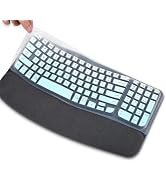 Keyboard Cover Skin for Logitech Wave Keys MK670 Combo Wireless Ergonomic Keyboard Skin, Logitech...
