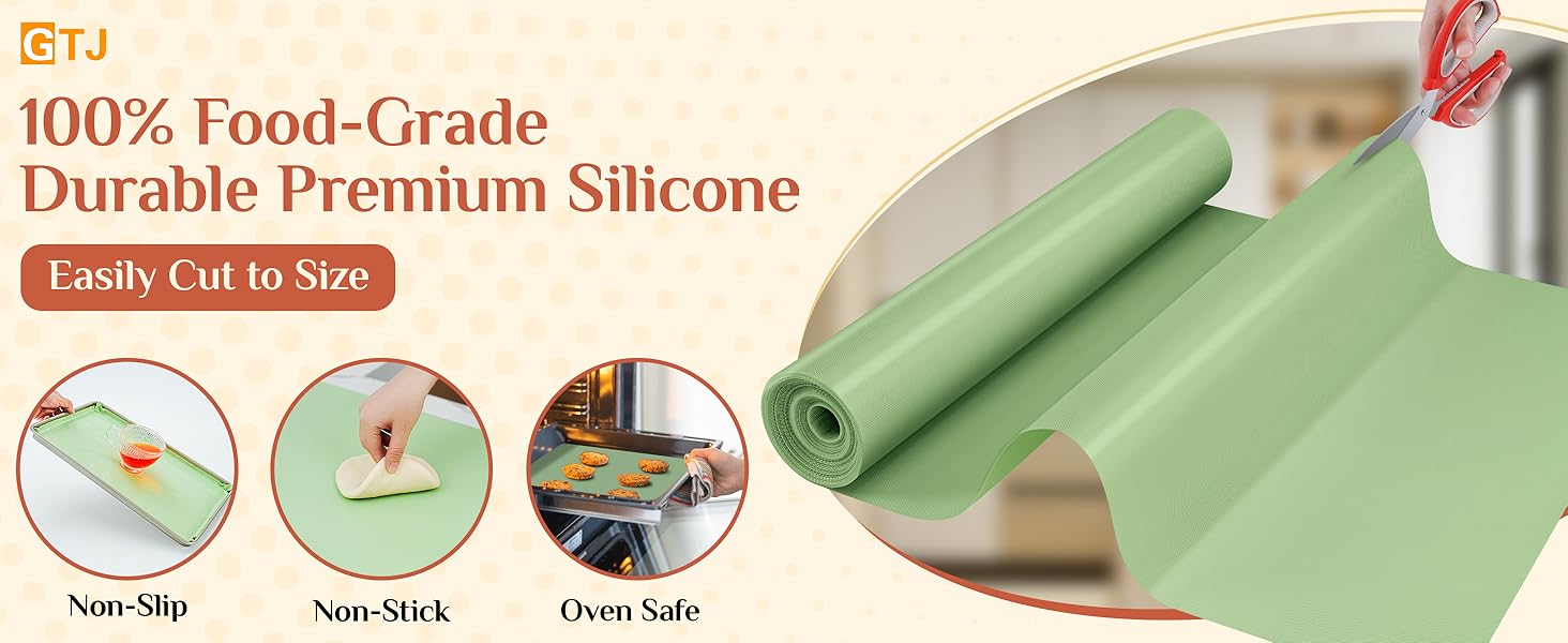100% Food-Grade Durable Premium Silicone