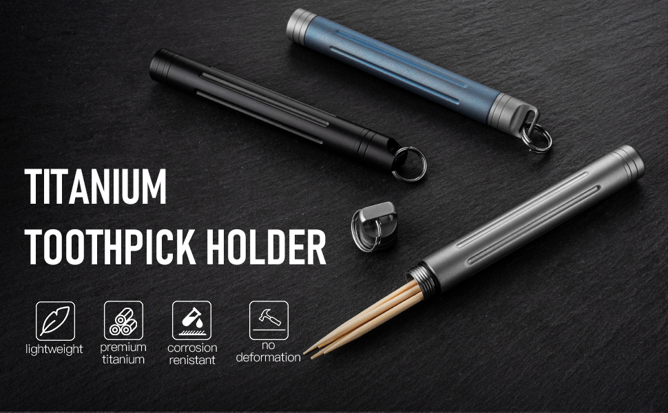 water proof toothpick holder
