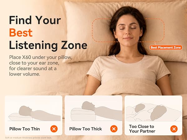 pillow speaker
