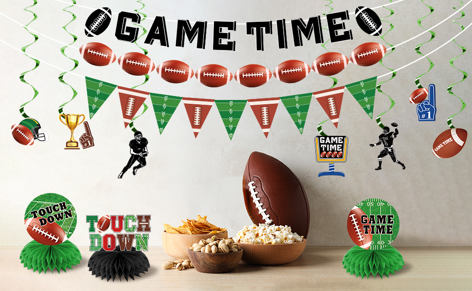 Football Birthday Party Decorations
