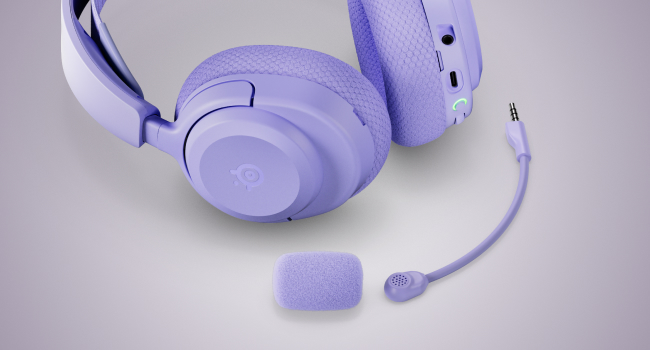 Image of headset with detached microphone
