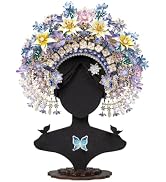MU 3D Metal Puzzle Models Kits Wooden Puzzles Head-Pinned Flowers Crown, Head Jewelry Craft Work ...