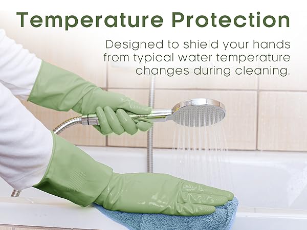 cleaning gloves