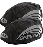 JSHAHA Pack of 2 Bike Helmet Covers Bicycle Helmet Rain Covers