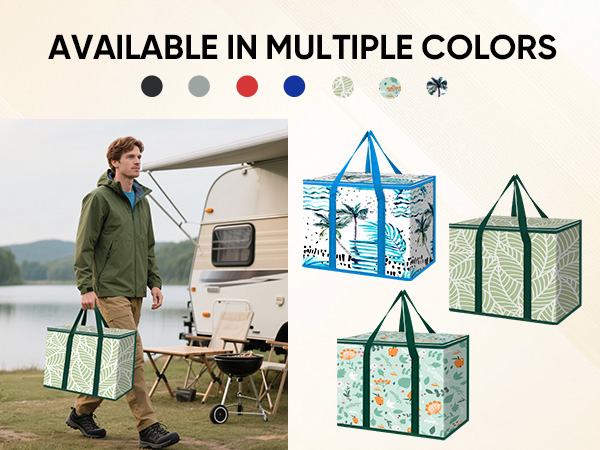 insulated grocery bags