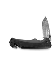 GRITR Crucible Tactical Folding Pocket Knife - Rescue Camping Everyday Carry Multi-Functional Kni...