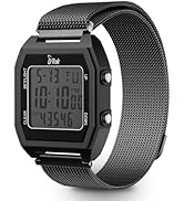 U-Trak 3D Pedometer Watches for Walking, Simple Step Counter Watches with Magnetic Watch Band, Wa...