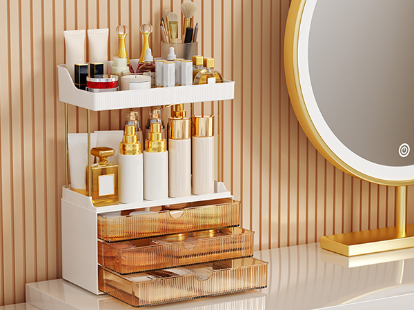 makeup organizer countertop