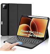 Keyboard Case for Xiaomi Pad 8/Pad 8 Pro & Xiaomi Pad 7/Pad 7 Pro 11.2 Inch | Magnetically Wirele...