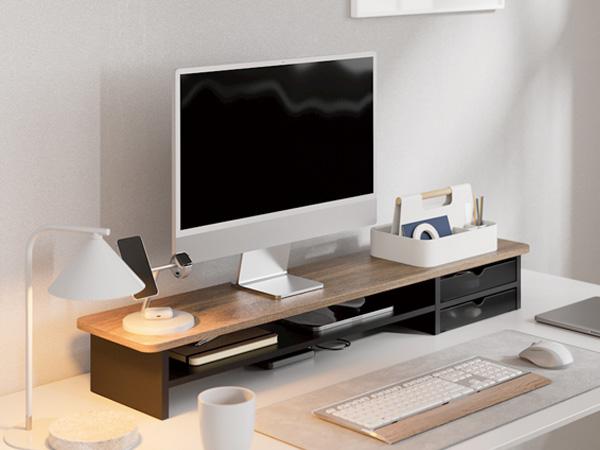 Monitor Riser with Drawer