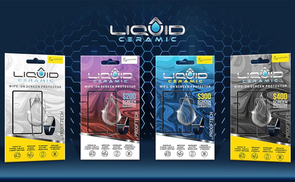 liquid glass screen protector ceramic insurance iPhone 12 pro Mac note 10 plus S21 Ultra watch