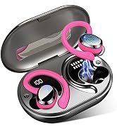 Wireless Earbuds Bluetooth Headphone Sport, Bluetooth 5.3 Earbud 3D HiFi Stereo Over Ear Buds, 48...