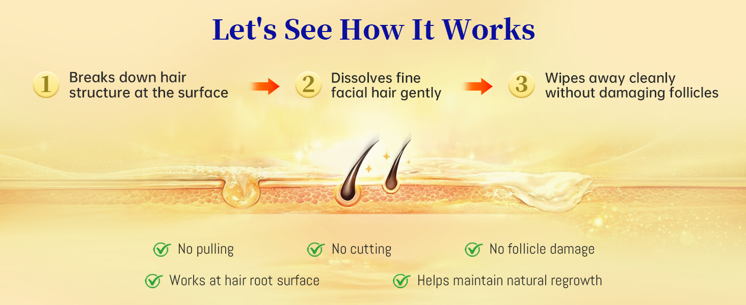 womens facial hair remover