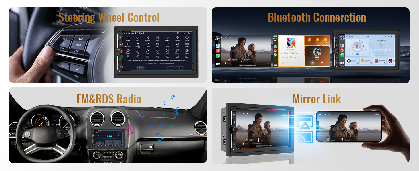 car stereo with backup camera