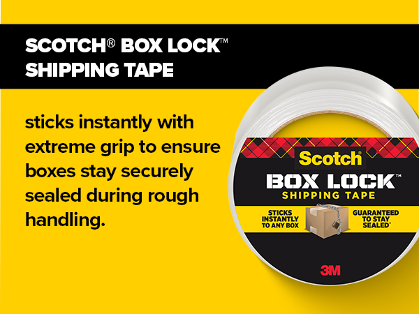 Scotch Box Lock Shipping Tape