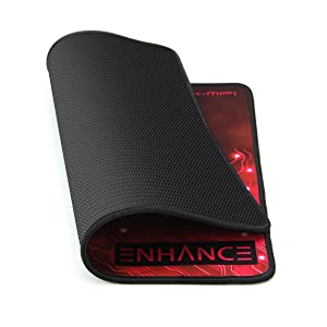 red mouse pad