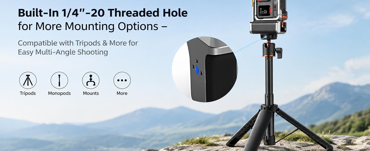 built in threaded hole