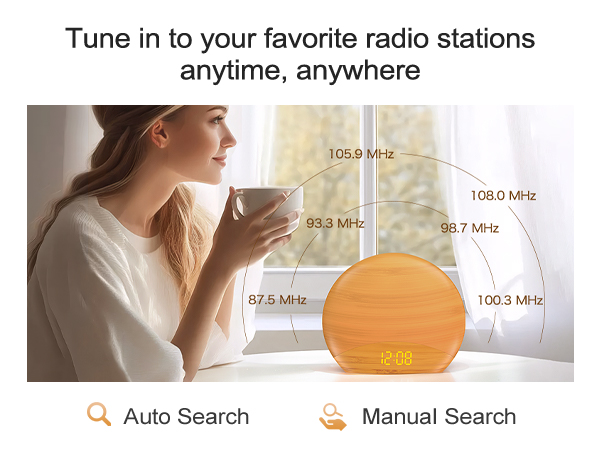 Auto/ManuaI Search FM Radio