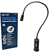 NextLED Flexible Shaft Magnetic LED Flashlight and Pickup Tool, Telescoping Neck with Extendable ...