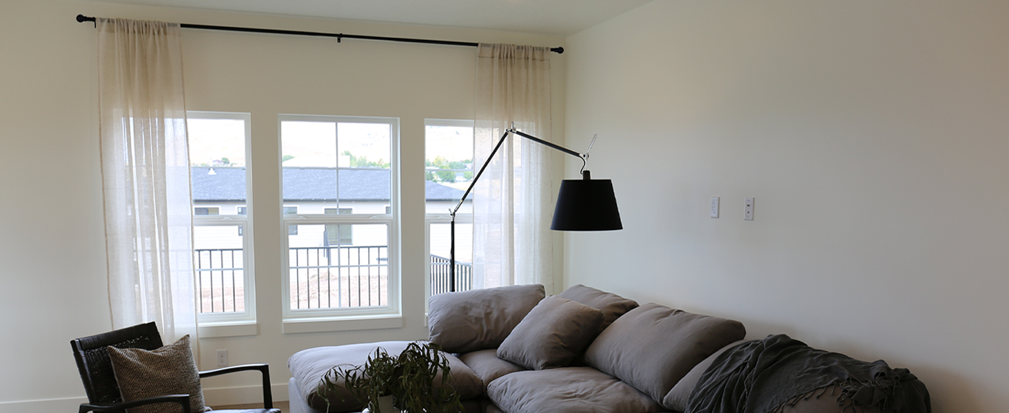 curtain rods for bedroom