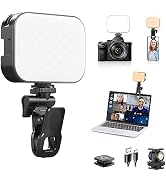 Ulanzi VL100X Selfie Light, Clip LED Light Panel for Phone/Laptop/Tablet/Computer, Bi-Color Porta...