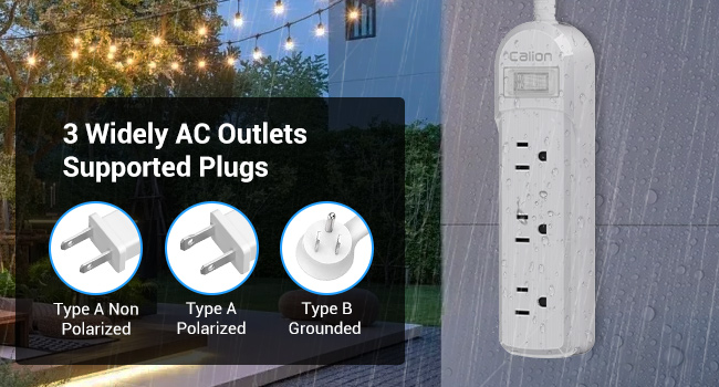 waterproof power strip