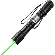 green flashlight