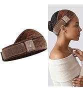 Dreamlover Wig Grip Bands for Keeping Wigs in Place, Wide Wig Grip, Brown, 1 Pieces