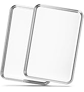 Baking Sheets Set of 2, Bastwe 20 inch Stainless Steel Bakeware Baking Pans, Healthy & Nontoxic &...