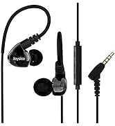 Joysico Sport Headphones Wired Over Ear in-Ear Earbuds for Kids Women Small Ears Comfortable, Ear...