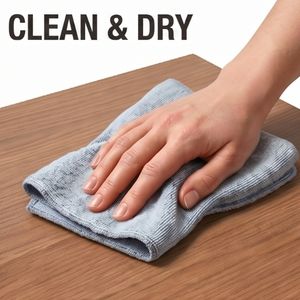 Clean and Dry Surface