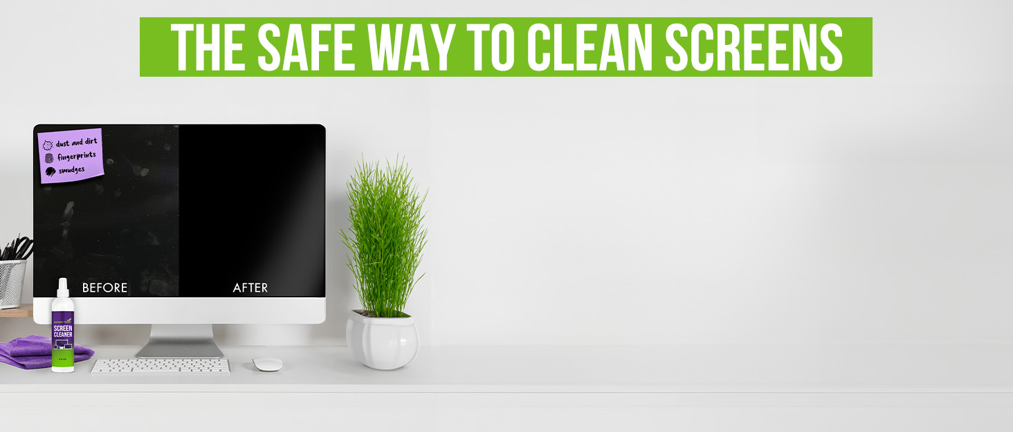 1 gallon screen cleaner alcohol all natural anti static cloth antibacterial phone apple computer