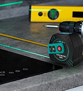 2-in-1 Rechargeable Laser Tape
