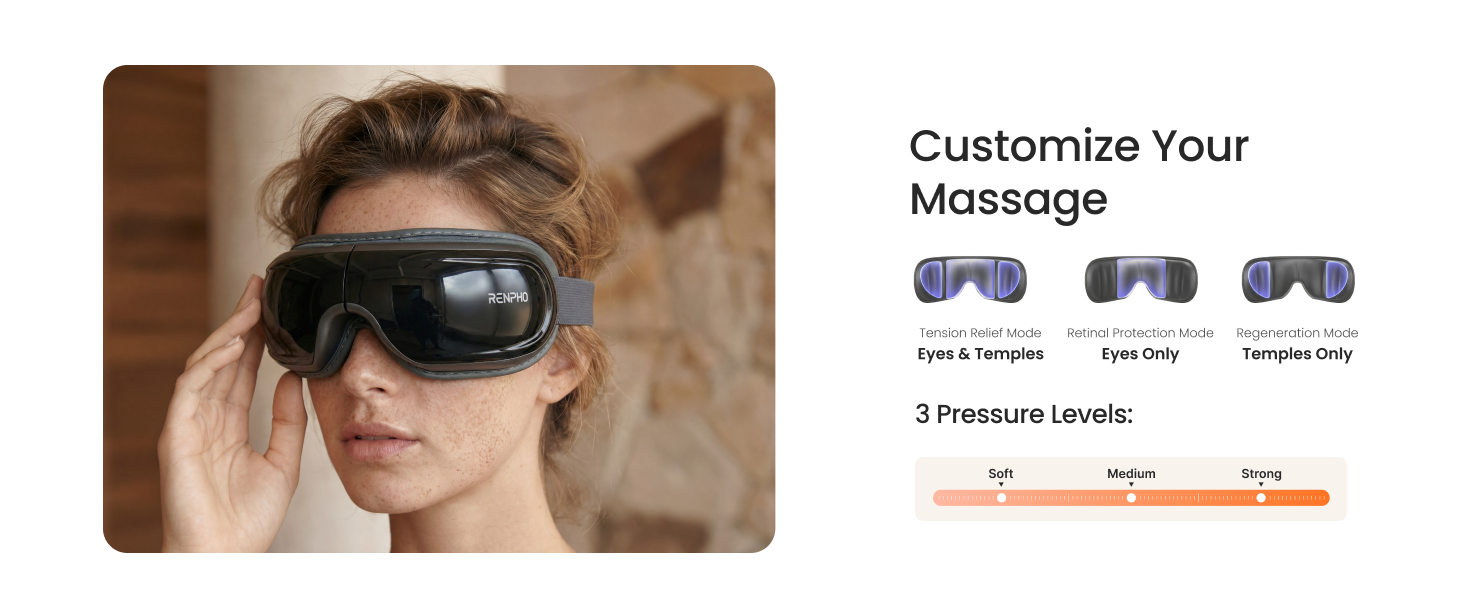eye massager for migraines